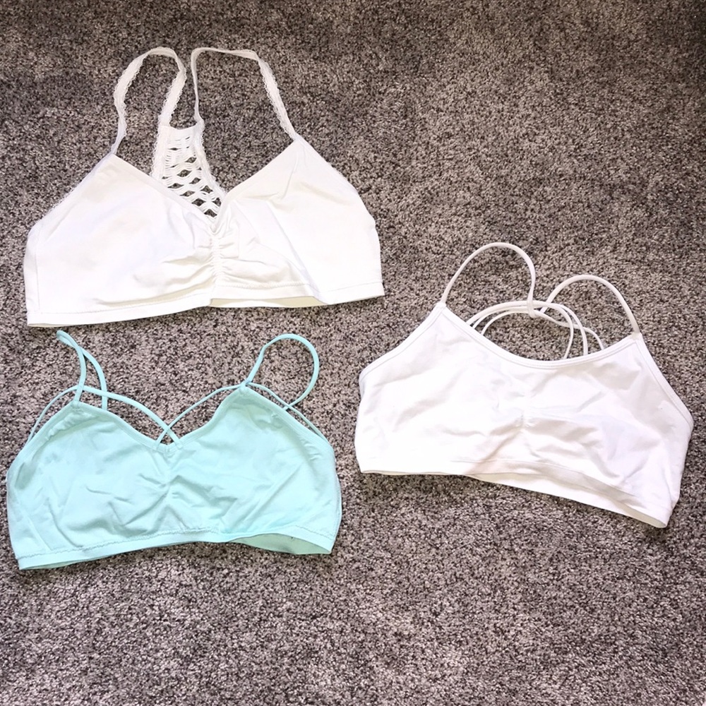 Bundle of 3 bralettes